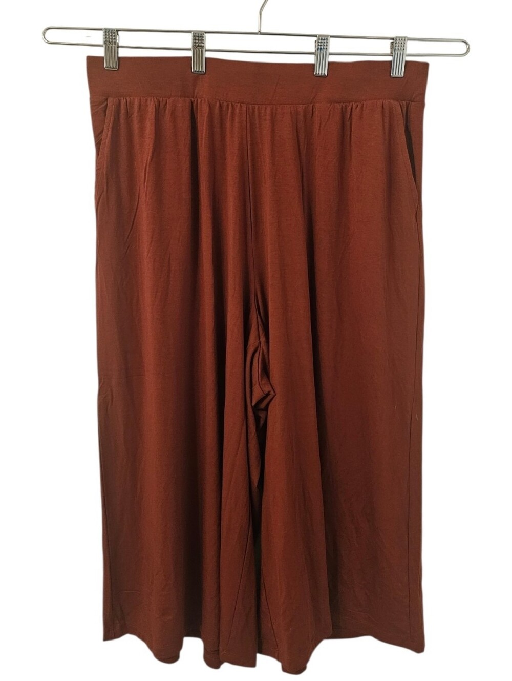 Brown Torrid Women's Pull-On Wide-Leg Super Soft Crop Pants